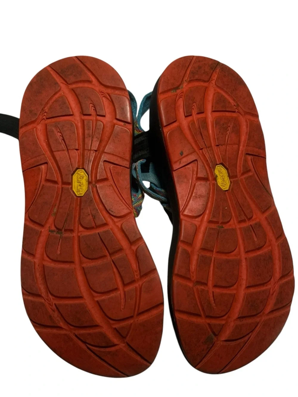 Chaco ZX/2 Classic Sandals Rainbow Straps Women’s Size 7